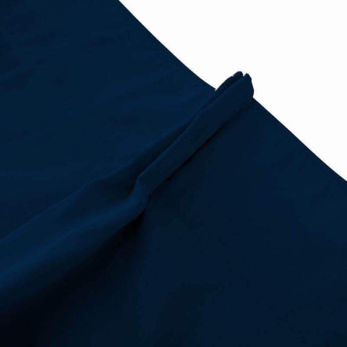 Pinch Pleated Textured Faux Dupioni Silk Drape Curtain with Blackout Lined Yun