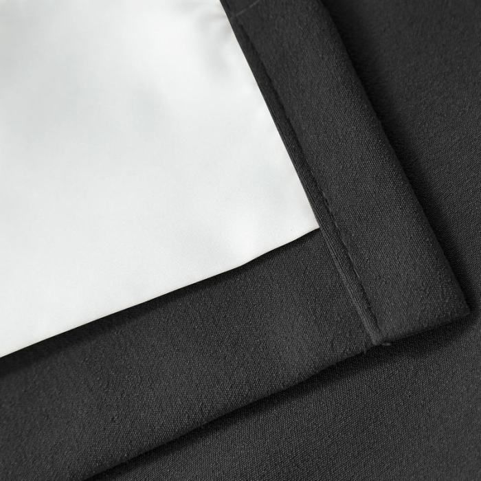Yeffa Grommet Curtain Room Darkening Panel Blackout Lined