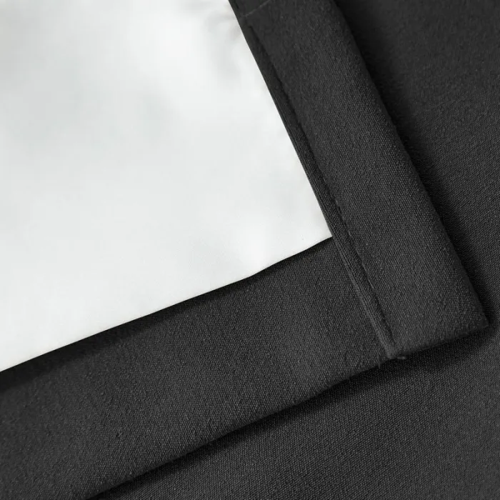 Yeffa Grommet Curtain Room Darkening Panel Blackout Lined