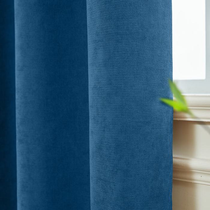 KANTE Polyester Cotton Drapery With Lining Curtains