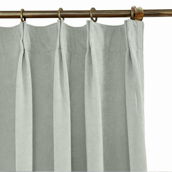 KANTE Polyester Cotton Drapery With Lining Curtains