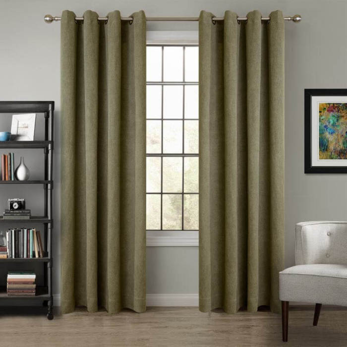 Heavy Weight 100% Linen Curtain Drapery TRENCH