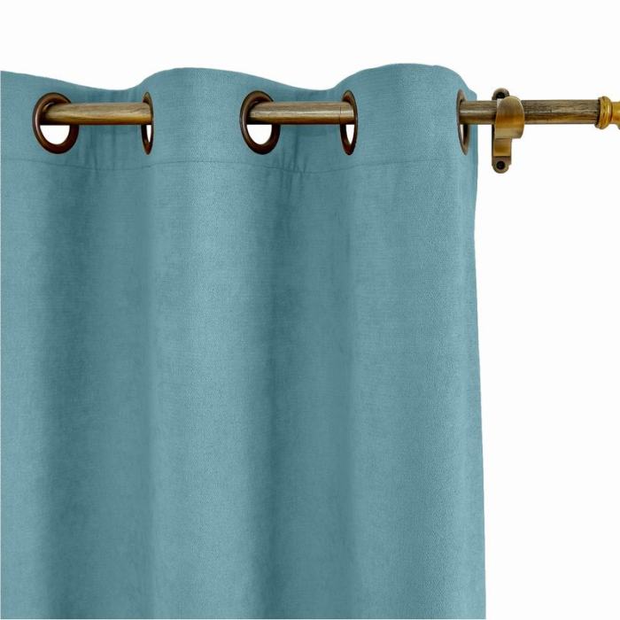 KANTE Polyester Cotton Drapery With Lining Curtains