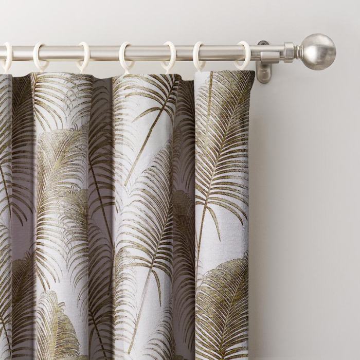 Leaves Print Curtain Window Darpe Elenor