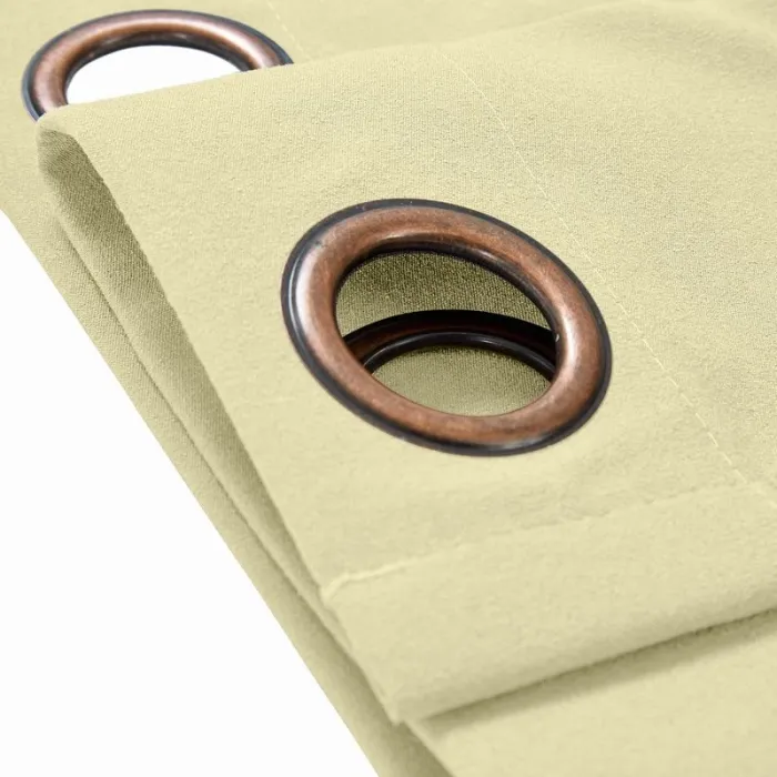 Yeffa Grommet Curtain Room Darkening Panel Blackout Lined