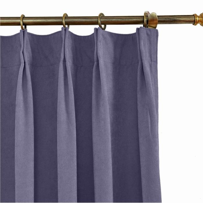 KANTE Polyester Cotton Drapery With Lining Curtains
