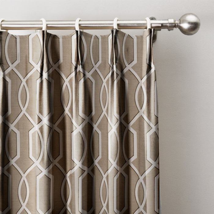 Imperial Trellis Curtain Drape Panel LUCY