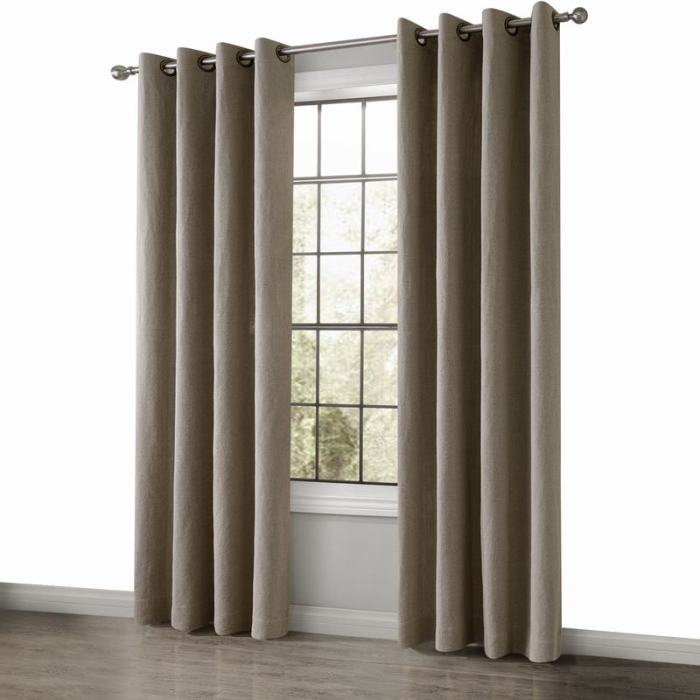 TRENCH Heavy Weight 100% Linen Curtain Drapery Custom