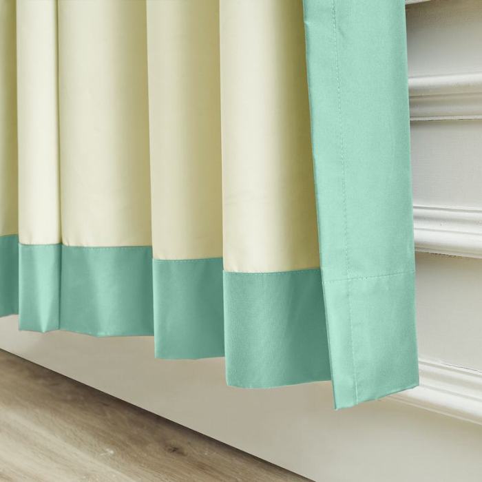100% Blackout Curtain Pinch Pleat Thermal Foam Coated Drapery Saba
