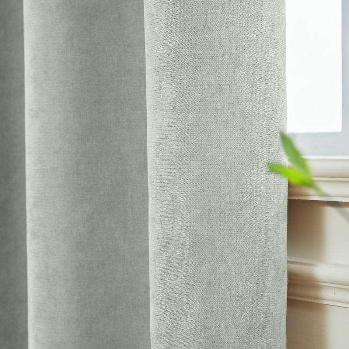 KANTE Polyester Cotton Drapery With Lining Curtains