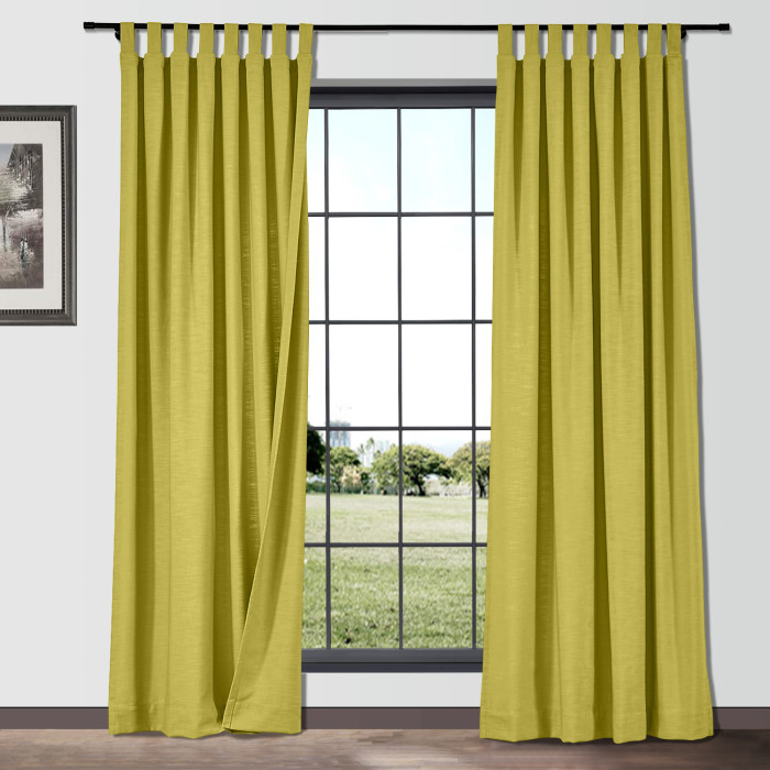 ISABELLA Cotton Linen Curtain Drapery Custom