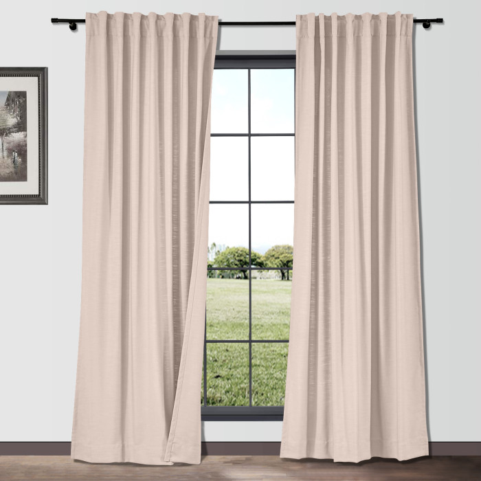 ISABELLA Cotton Linen Curtain Drapery Custom