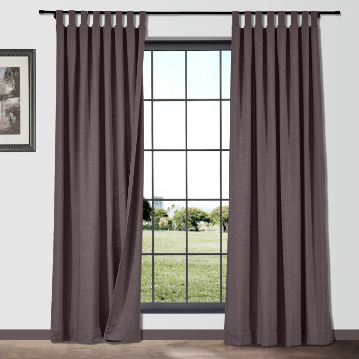 ISABELLA Cotton Linen Curtain Drapery Custom