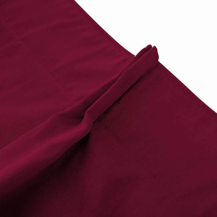 Pinch Pleated Textured Faux Dupioni Silk Drape Curtain with Blackout Lined Yun