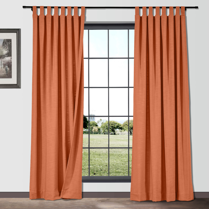 ISABELLA Cotton Linen Curtain Drapery Custom