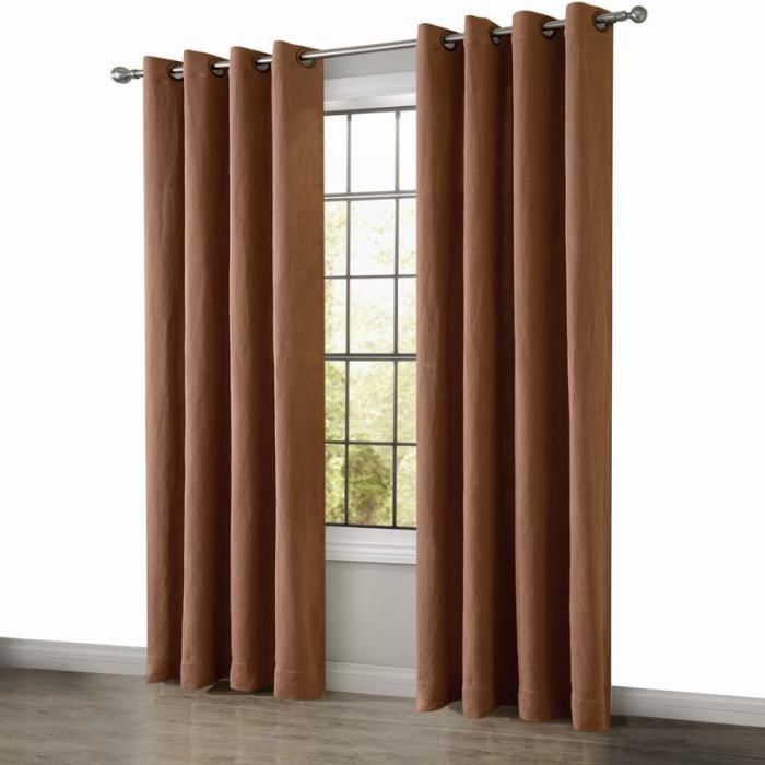 TRENCH Heavy Weight 100% Linen Curtain Drapery Custom