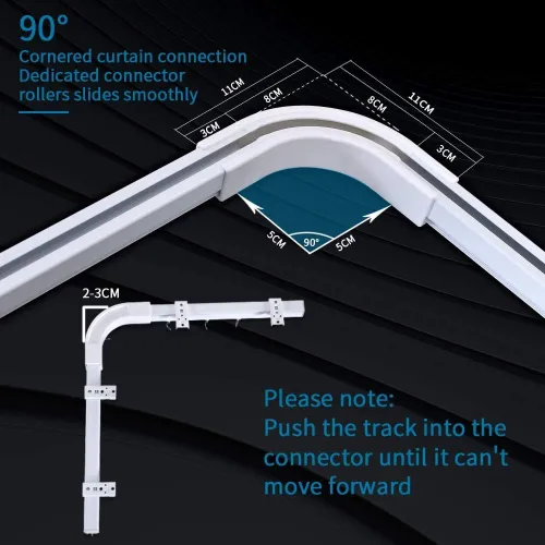 90 Degree Angle Track Connectors