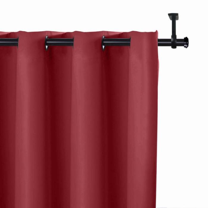 Hanging Rod Room Divider Curtain Kit for Any Space