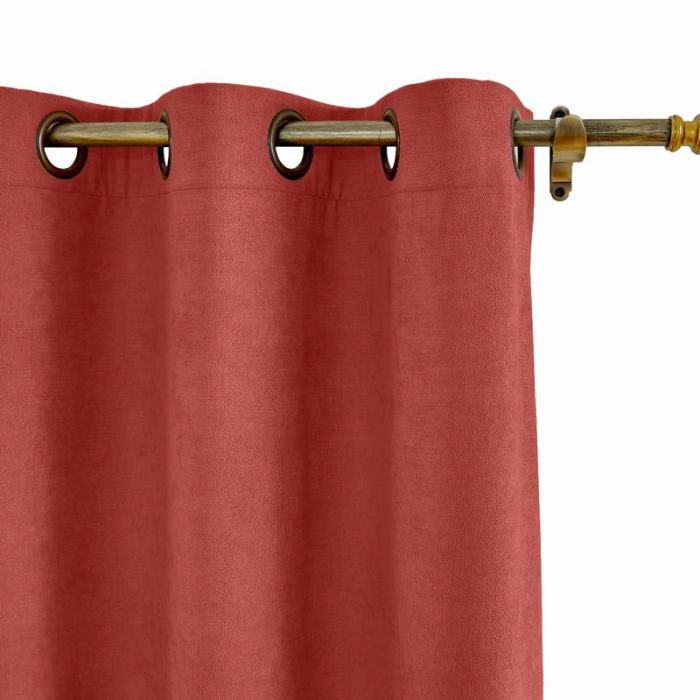 KANTE Polyester Cotton Drapery With Lining Curtains