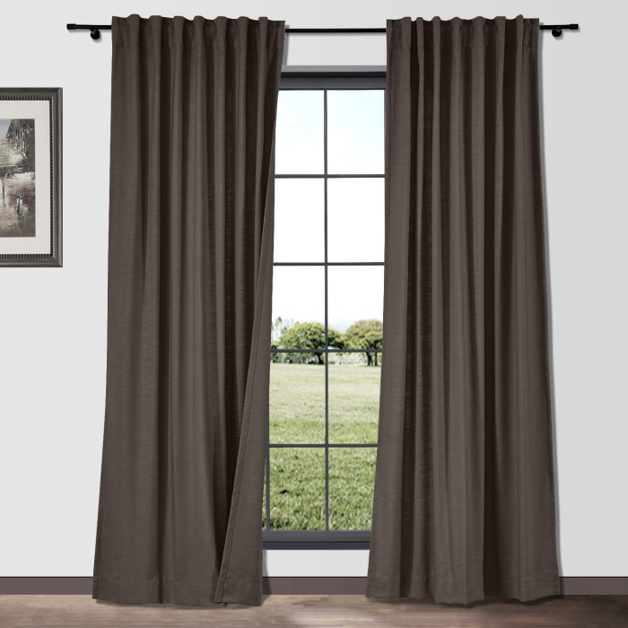 ISABELLA Cotton Linen Curtain Drapery Custom
