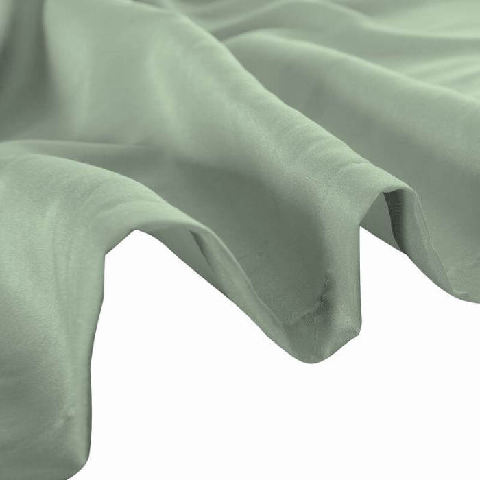 Pinch Pleated Textured Faux Dupioni Silk Drape Curtain with Blackout Lined Yun
