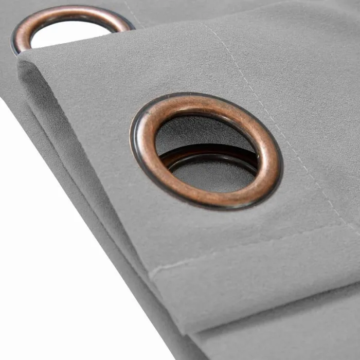 Yeffa Grommet Curtain Room Darkening Panel Blackout Lined