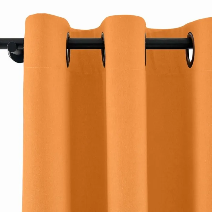 Yeffa Grommet Curtain Room Darkening Panel Blackout Lined