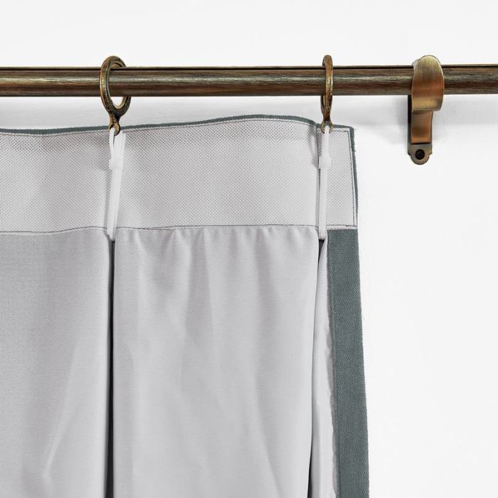 KANTE Polyester Cotton Drapery With Lining Curtains