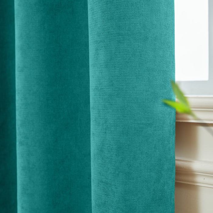 KANTE Polyester Cotton Drapery With Lining Curtains