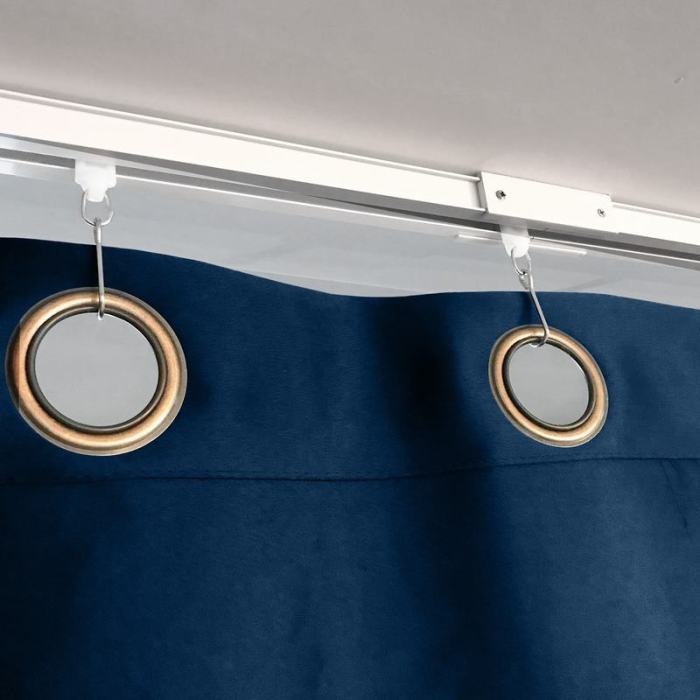 Ceiling Track Room Divider Curtain Kit for Any Space