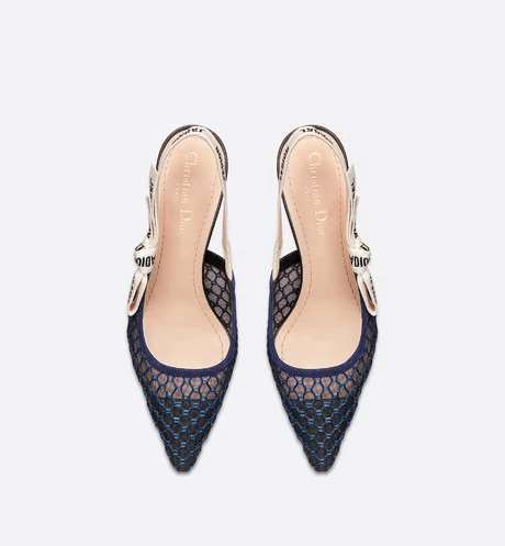 J'Adior Slingback Pump Indigo Blue Mesh