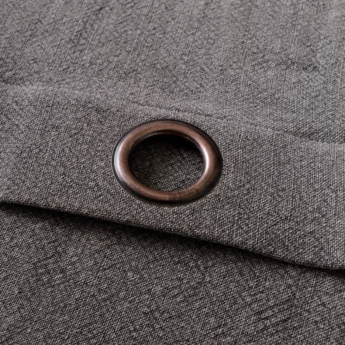 TRENCH Heavy Weight 100% Linen Curtain Drapery Custom