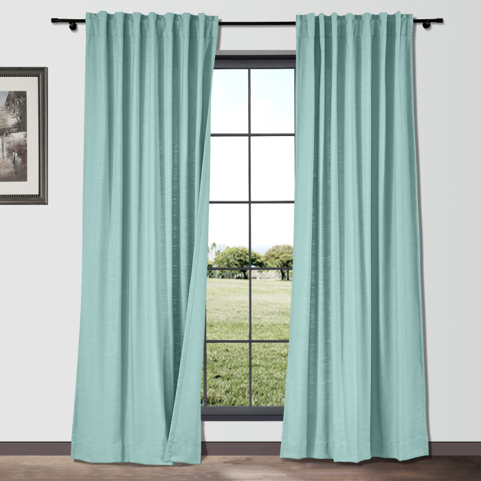 ISABELLA Cotton Linen Curtain Drapery Custom
