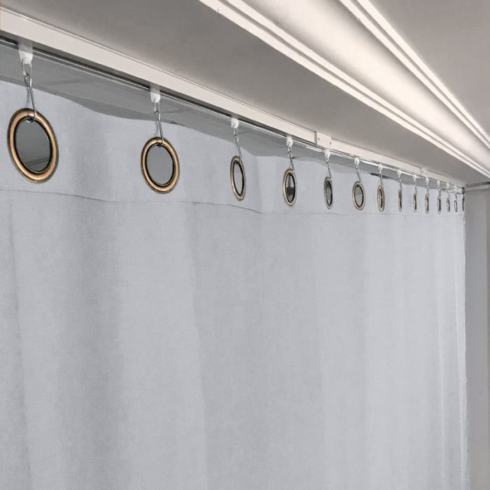 Ceiling Track Room Divider Curtain Kit for Any Space