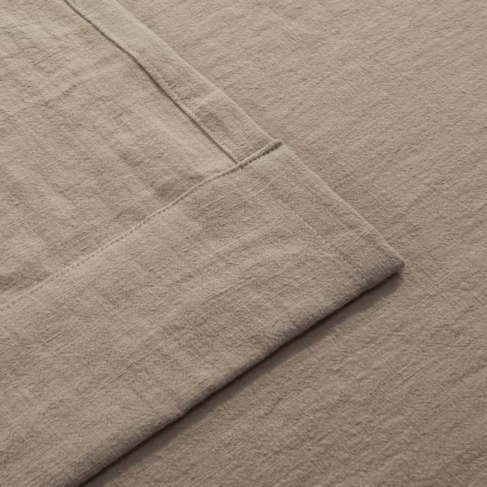 Cotton Linen Curtain Drapery Lined Curtain MASHA