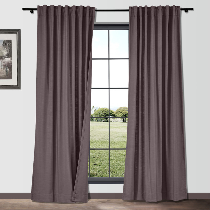 ISABELLA Cotton Linen Curtain Drapery Custom