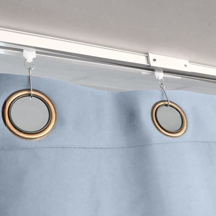 Ceiling Track Room Divider Curtain Kit for Any Space