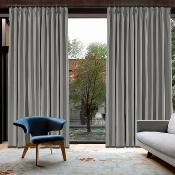CUSTOM Capri Roasted Cashew Blackout Curtains with Liner