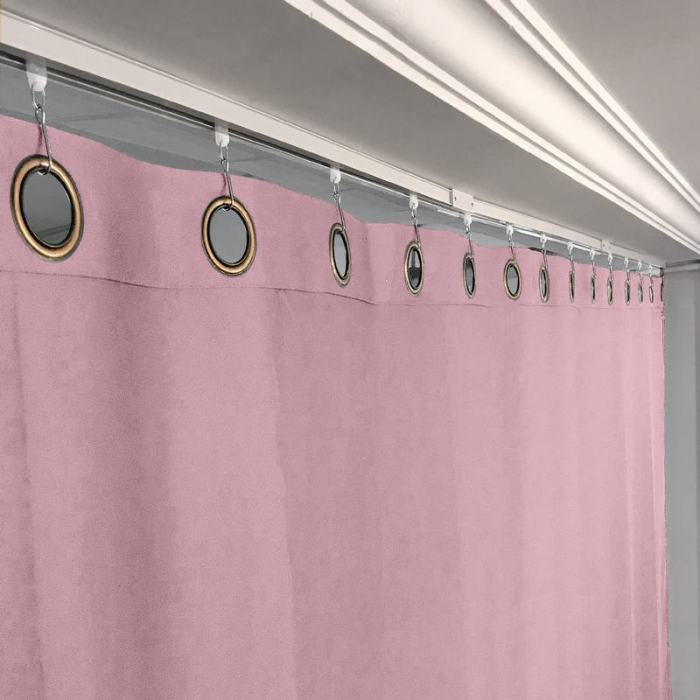 Ceiling Track Room Divider Curtain Kit for Any Space