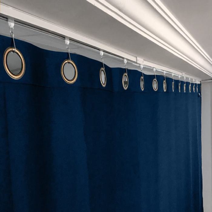 Ceiling Track Room Divider Curtain Kit for Any Space