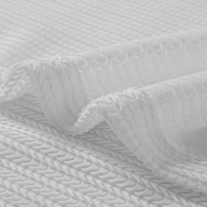 GENNY Hollow Mesh Polyester Fabric Swatch Refundable Order Amount Over $399
