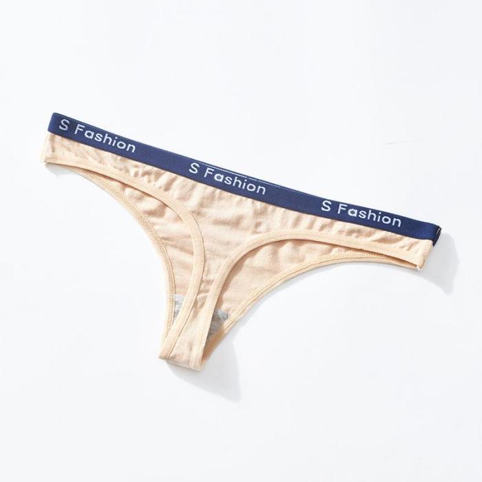 Bikini sport confortabili pentru femei, personalizați cu text, cu talie lată și joasă, model fără cusături