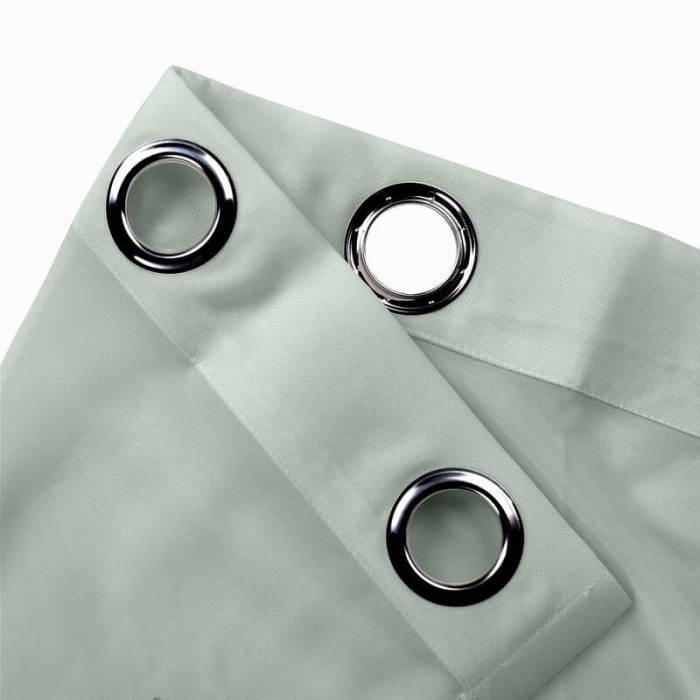 Nickel Grommet Indoor Outdoor Sheer Curtain Wide Opulent Voile Drape SCANDINA