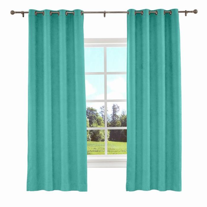 KANTE Polyester Cotton Drapery With Lining Curtains