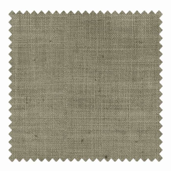 AMARA Polyester Linen Curtain Drapery With Decorative Trim Custom Sold Per Pair