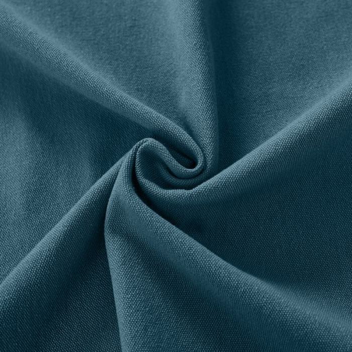 Grommet Cotton Blend Room Darkening Blackout Curtain with Liner Capri