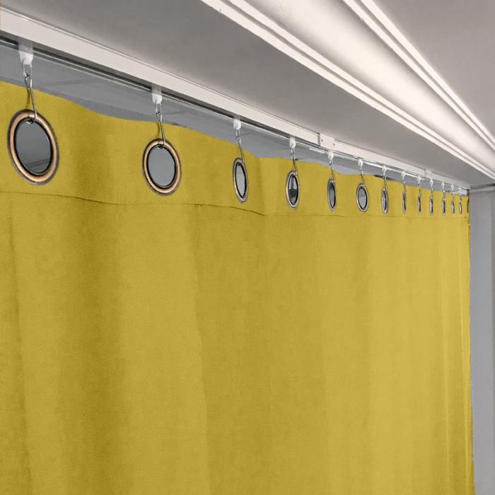 Ceiling Track Room Divider Curtain Kit for Any Space