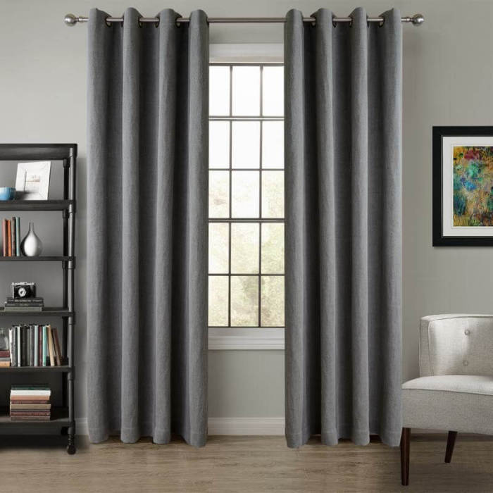 Heavy Weight 100% Linen Curtain Drapery TRENCH