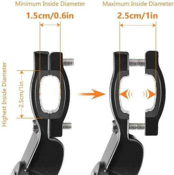 Mountain Bike Bicycle Adjustable Aluminum Alloy Side Kickstand For 22 to 27 inch