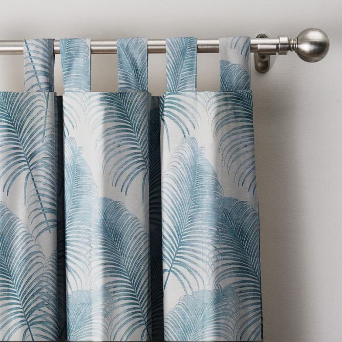 Leaves Print Curtain Window Darpe Elenor